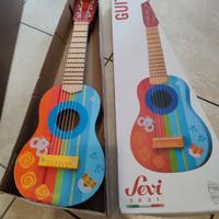 chitarra legno giocattolo Levi
