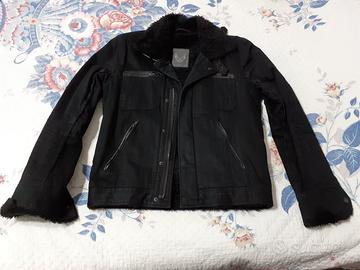 Giubbino OVS Tg S- Con pellicciotto sintetico