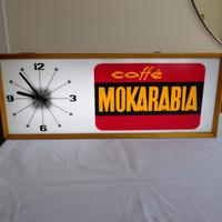 Insegna luminosa da interno caffèMokarabia vintage