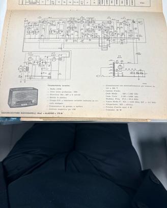 Schema elettrici originali radio marelli