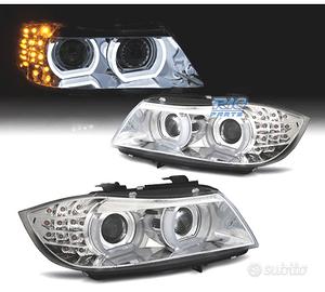 FARI XENON ANGEL EYES 3D BMW E90 E91 LCI 08-12 FON