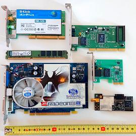 ATI X1600 PRO + RAM 8 GB + 2 TP-Link PCI + 2 WIFI