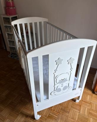 Lettino bimbi con materasso
