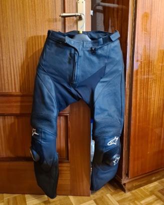 Pantaloni pelle alpinestars missile