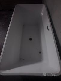 Vasca da bagno freestanding 165x80 cm moderna
