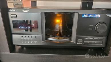lettore compact disc da 200cd 
