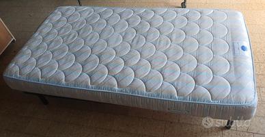 letto rete e materasso 120x190 piazza e mezza