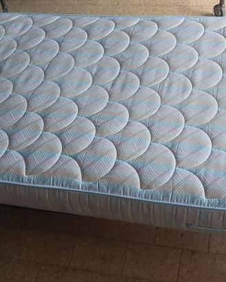 letto rete e materasso 120x190 piazza e mezza