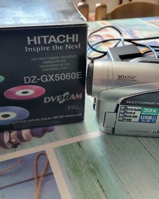 Videocamera Hitachi DVD  30 x ...usb