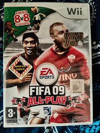 Videogioco FIFA 09 All-Play per la consolle WII