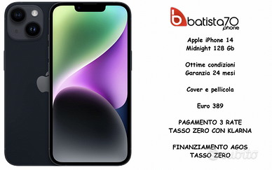Apple iPhone 14 Midnight 128 Gb