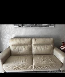 Divano vera, pelle, Poltronesofà