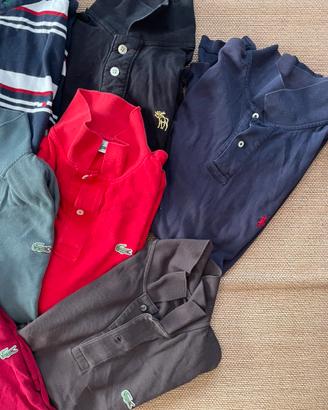 Lotto vintage Lacoste, ralph lauren, abercrombie