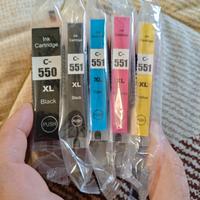 cartucce stampante canon c551xl prezzo trattabile 