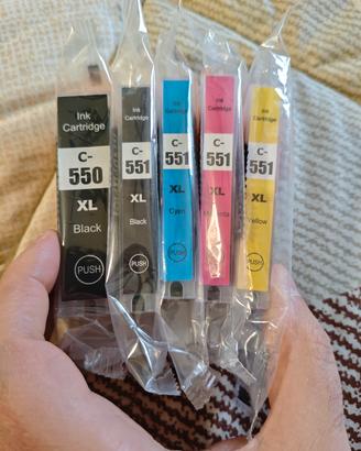 cartucce stampante canon c551xl prezzo trattabile 