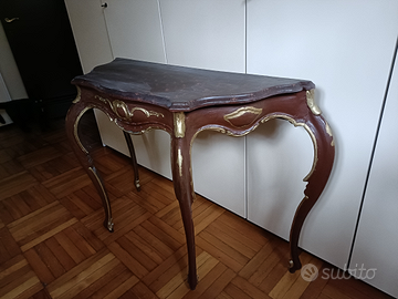 Tavolino/console in stile veneto settecentesco