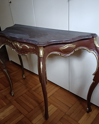 Tavolino/console in stile veneto settecentesco