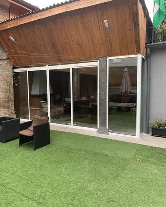 Finestre Verande in Alluminio Color Bianco