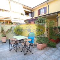 Trilocale al piano terra con terrazzo