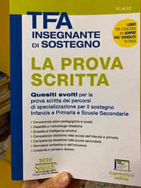 Libro TFA insegnante di sostegno La prova scritta.