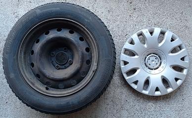 PNEUMATICO + CERCHIONE + COPRIMOZZO CITROEN XSARA