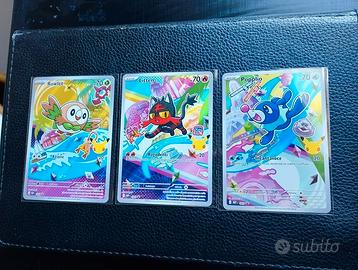 Pokémon Primi Compagni d'Avventura Trio Alola