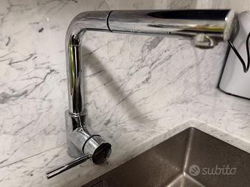 Miscelatore lavabo cucina cromato