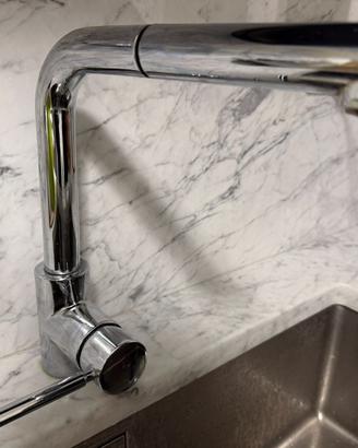 Miscelatore lavabo cucina cromato