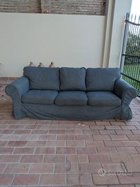Divano 3 posti IKEA EKTORP – grigio – sfoderabile