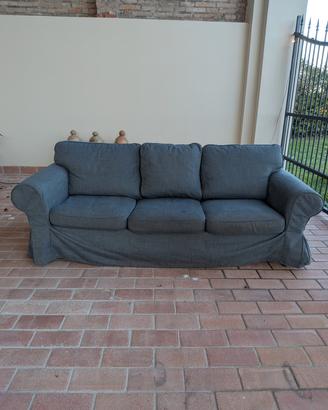 Divano 3 posti IKEA EKTORP – grigio – sfoderabile