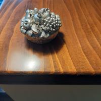 Piccolo cestino frutta in argento R.925