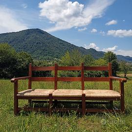 divanetto rustico 3 posti