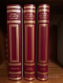 Grande atlante treccani - 3 volumi