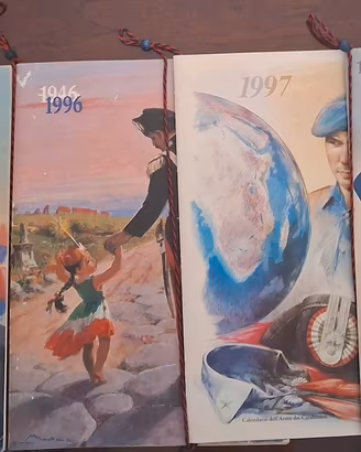 Calendari storici Arma Carabinieri anni 90