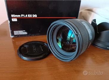 Sigma 85 f1.4 EX DG Canon