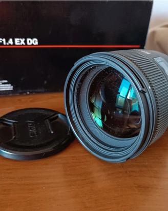Sigma 85 f1.4 EX DG Canon
