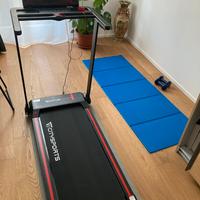 Tapis Roulant Elettrico Pieghevole 1-12km/h,