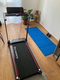 Tapis Roulant Elettrico Pieghevole 1-12km/h,