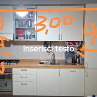 cucina lineare Salvarani