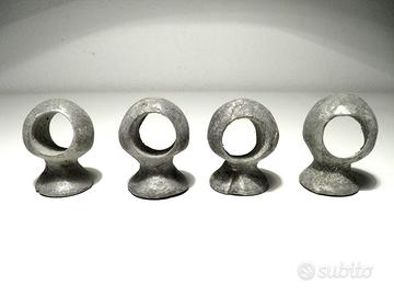 Lotto piercing labbra Pokot arte tribale africana