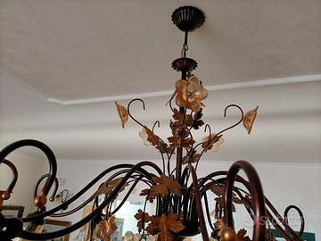 Lampadario artigianale 