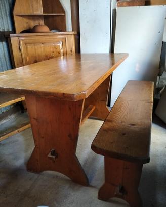 tinello in legno