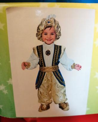 vestito carnevale Aladino 1-2 anni