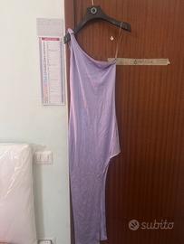 Vestito Lilla Asimmetrico