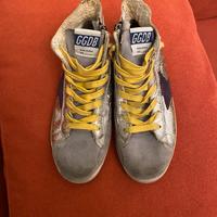 Sneakers Golden Goose GGDB n.35 argentate