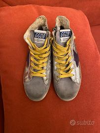 Sneakers Golden Goose GGDB n.35 argentate