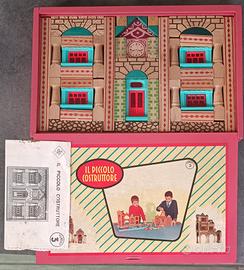 Gioco anni '60 "IL PICCOLO COSTRUTTORE"