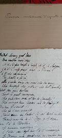 poesia originale milanese unica rarissima anno 170
