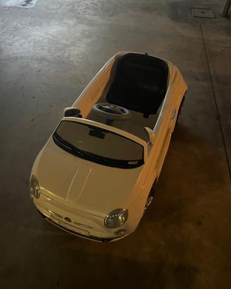 Macchina Elettrica Fiat 500 per Bambini 12V