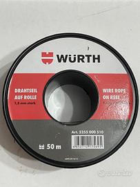 filo d'acciaio Wurth usato di pochi metri 